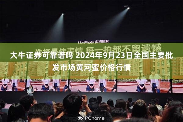 大牛证券可靠谱吗 2024年9月23日全国主要批发市场黄河蜜价格行情