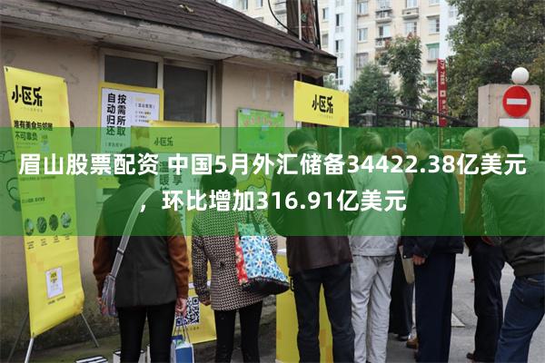 眉山股票配资 中国5月外汇储备34422.38亿美元，环比增加316.91亿美元